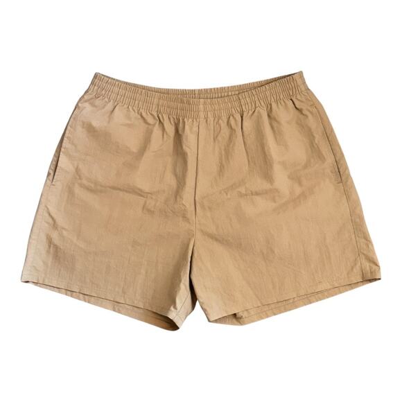 NWOT John Elliott Nylon Kaki Himalayan Relaxed Cropped Shorts - Picture 7 of 8